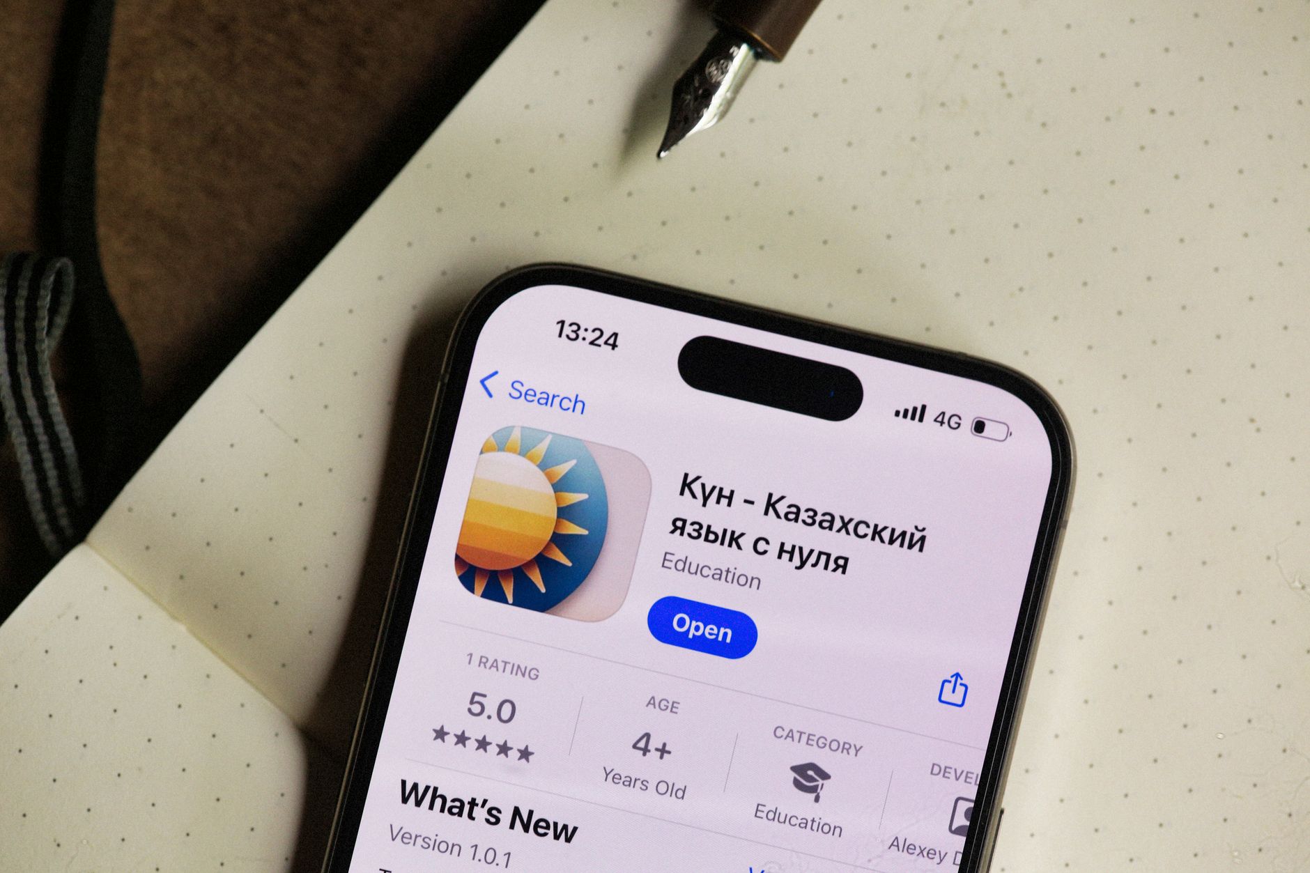 Applicazione di traduzione su smartphone