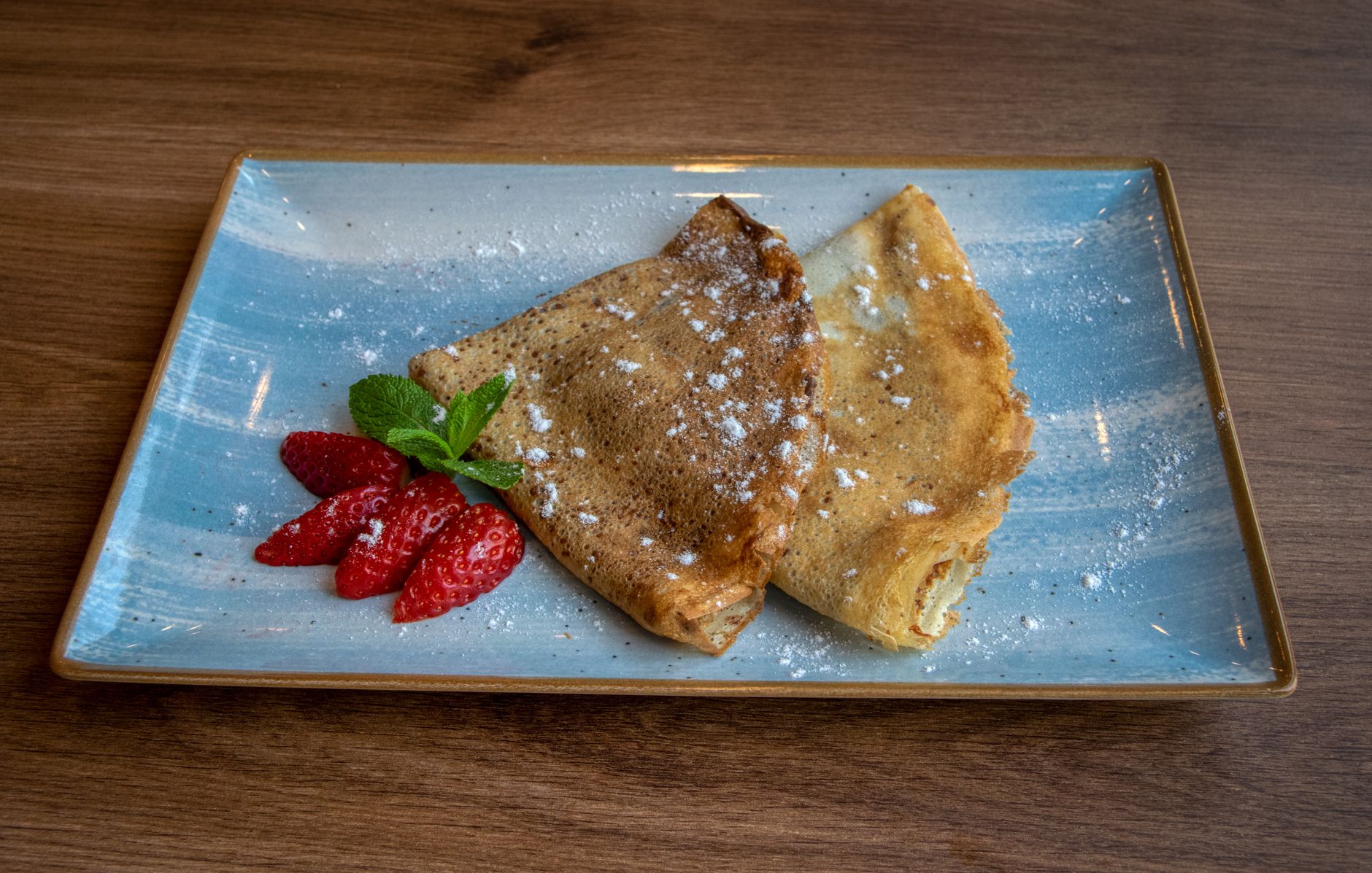 Crêpe con salsa all'arancia, come le crêpe Suzette