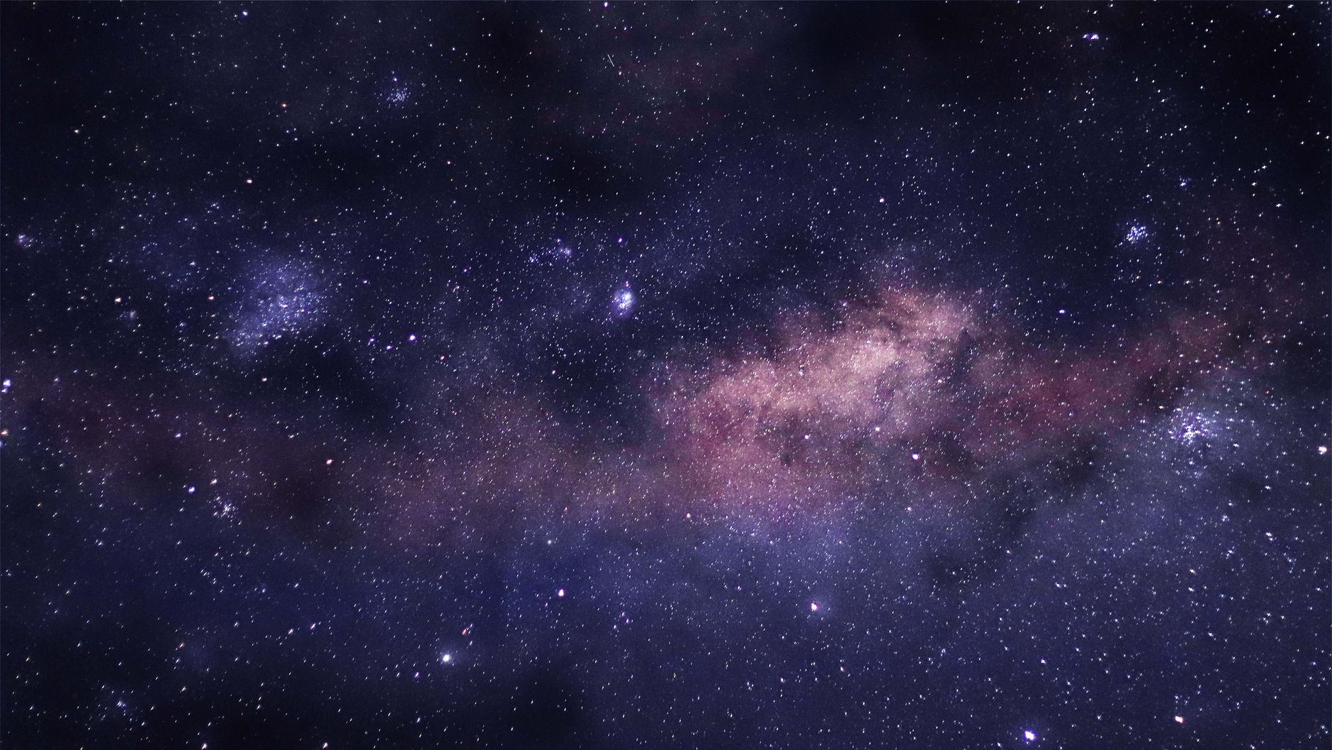 Cielo stellato con la Via Lattea