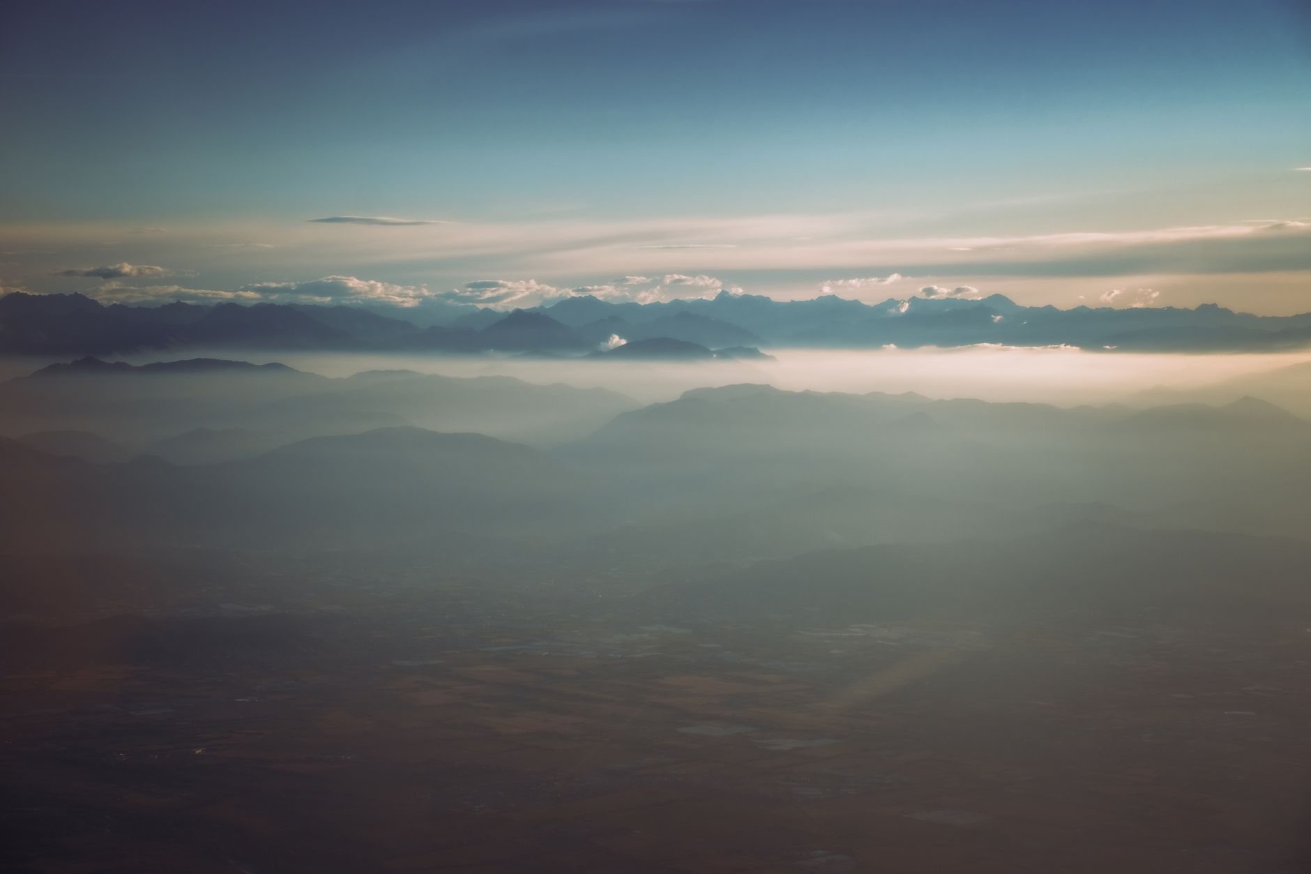 Paesaggio remoto che richiama il sentimento del Fernweh