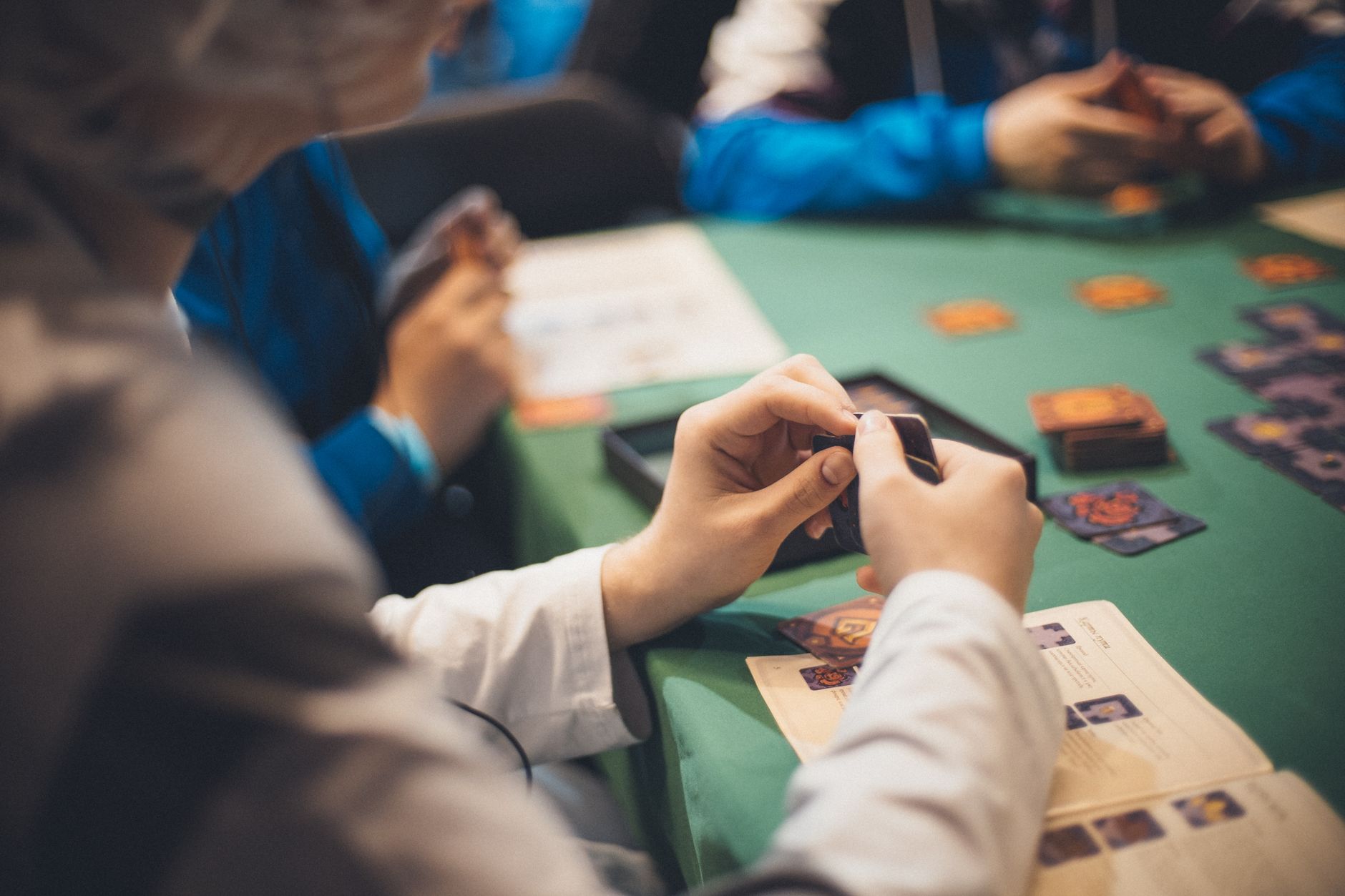 Le mappe di seta erano nascoste nel tabellone di gioco.