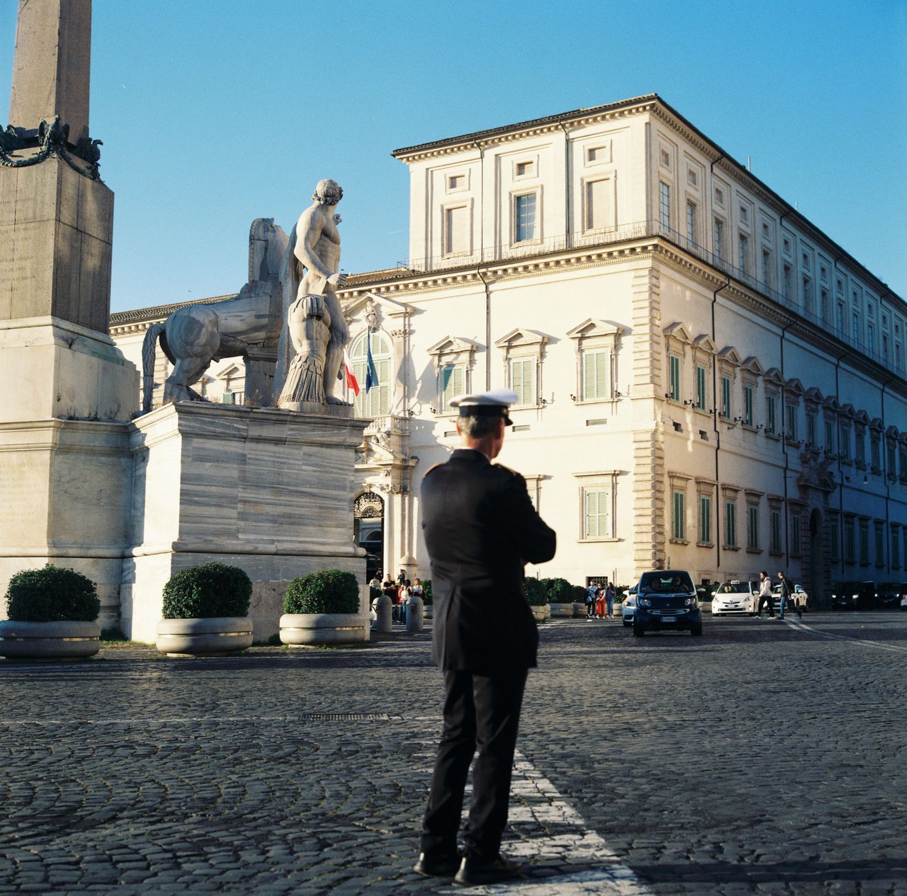 Palazzo del Quirinale a Roma, sede del Presidente della Repubblica