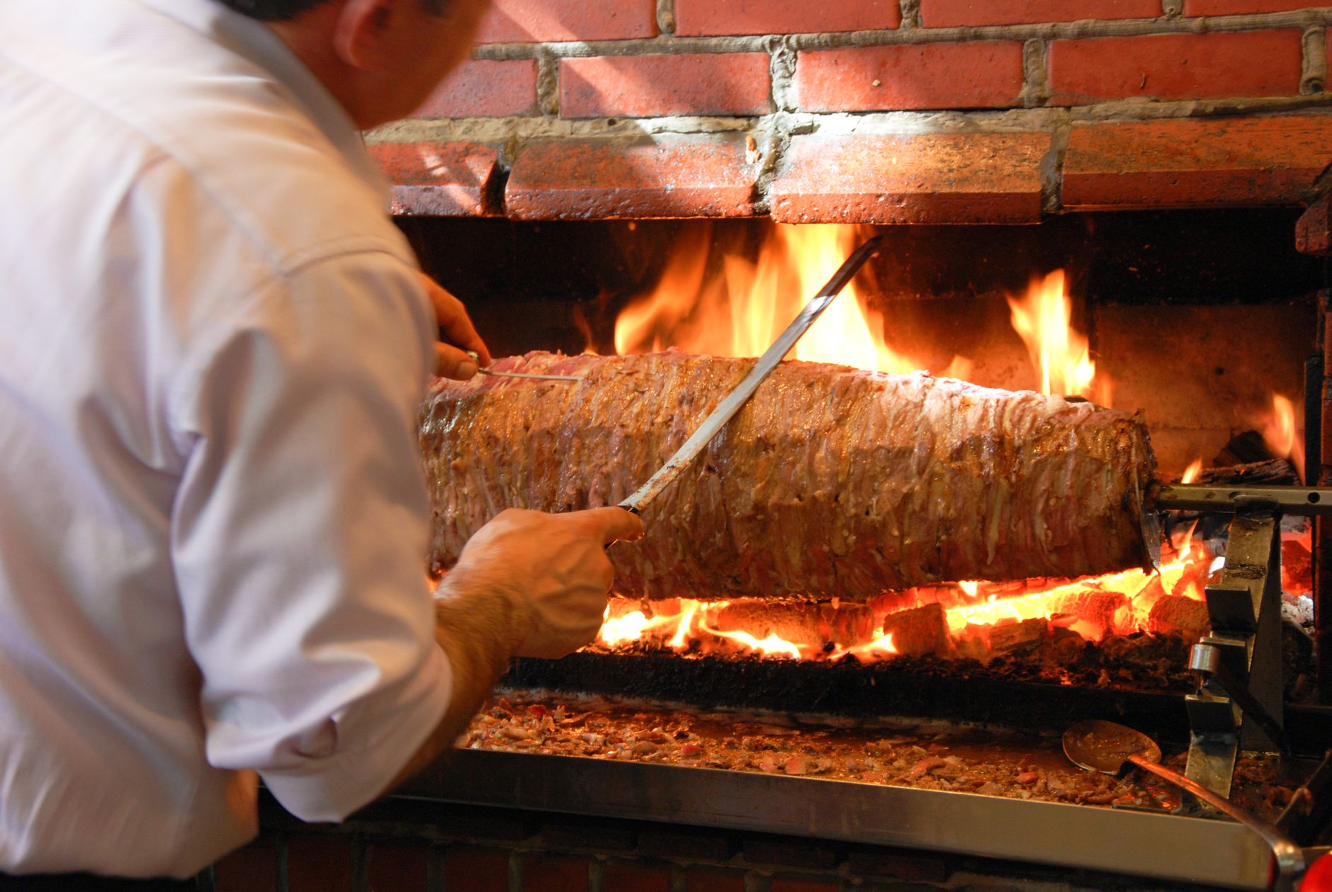 Panino kebab con verdure fresche