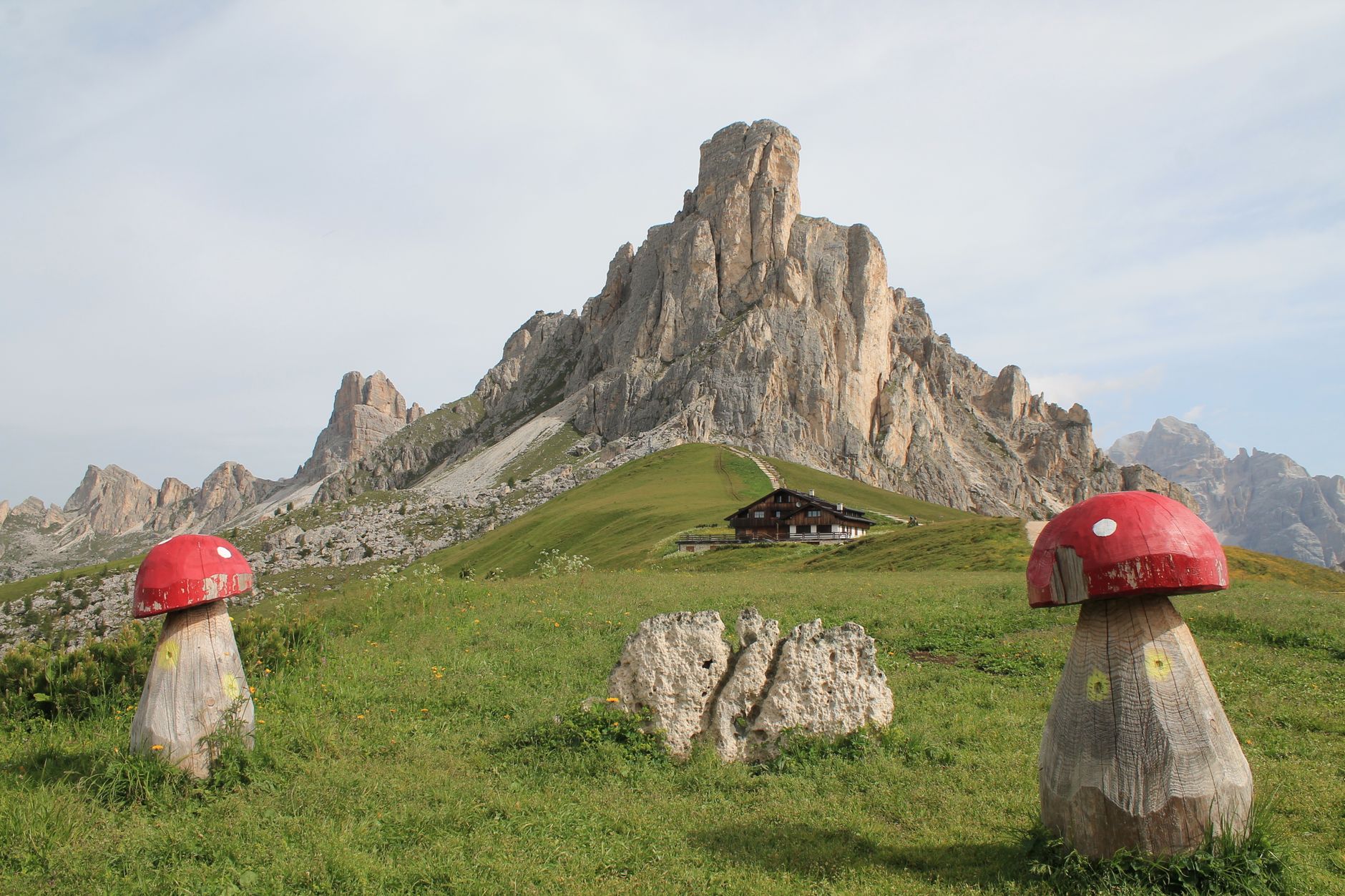 Le cime delle Dolomiti