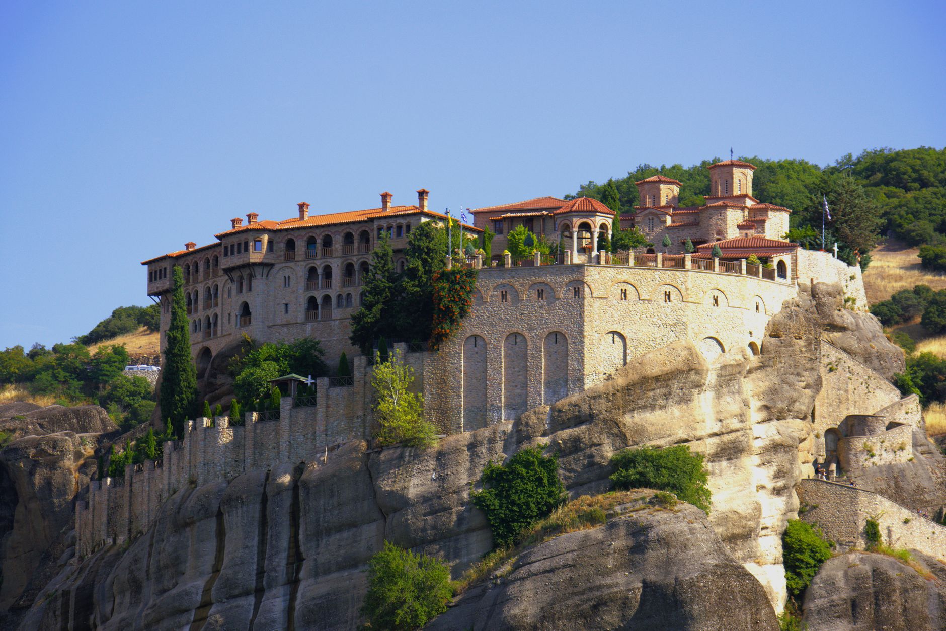 Il Partenone sull'Acropoli di Atene