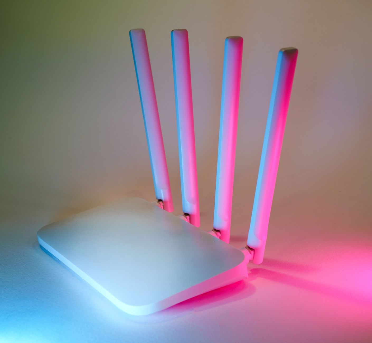 Router Wi-Fi domestico con antenne