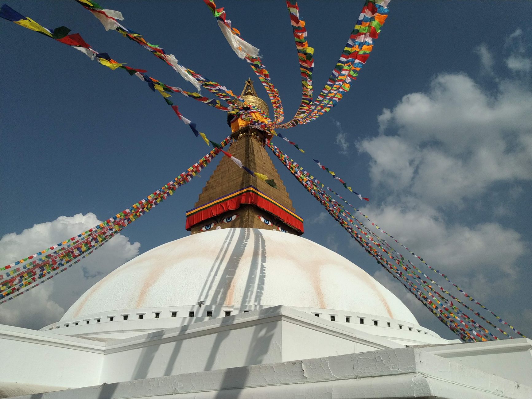 Paesaggio di montagna del Nepal