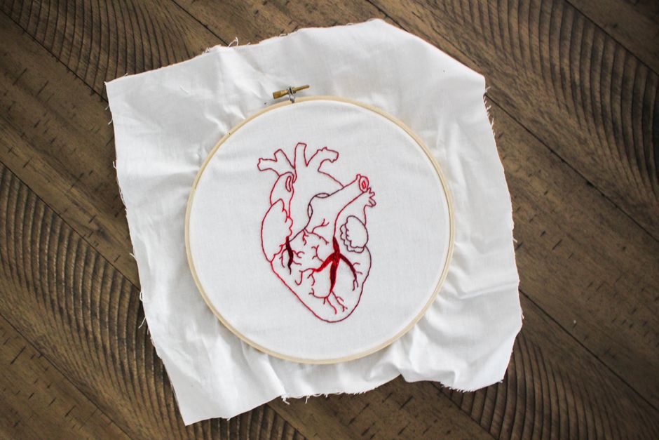Illustrazione della rete di vasi sanguigni del corpo