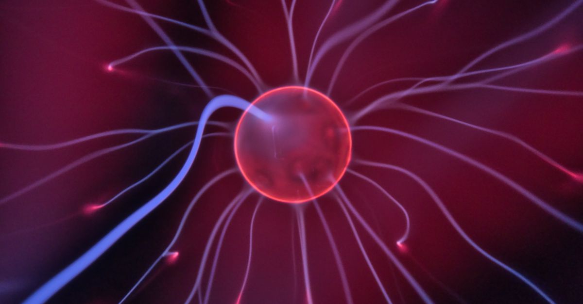 Modello di atomo con particelle