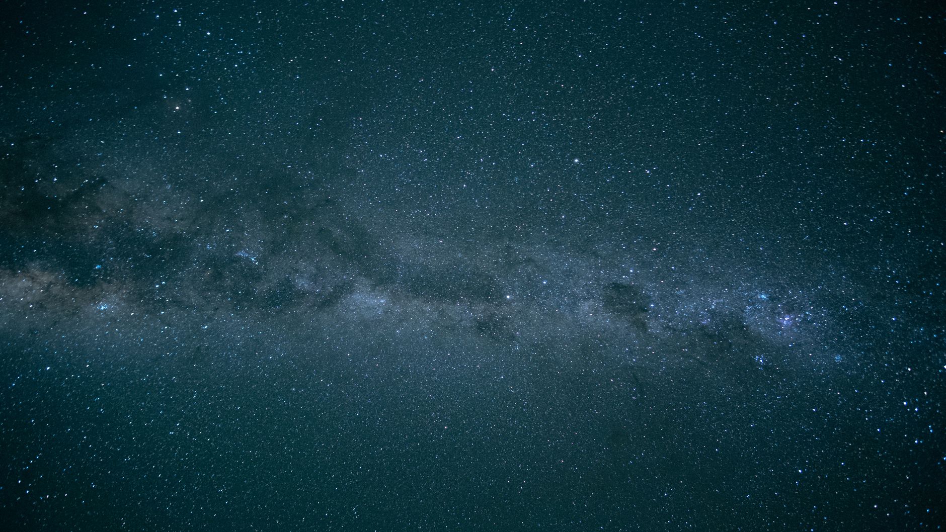 Campo di galassie e stelle nell'universo lontano