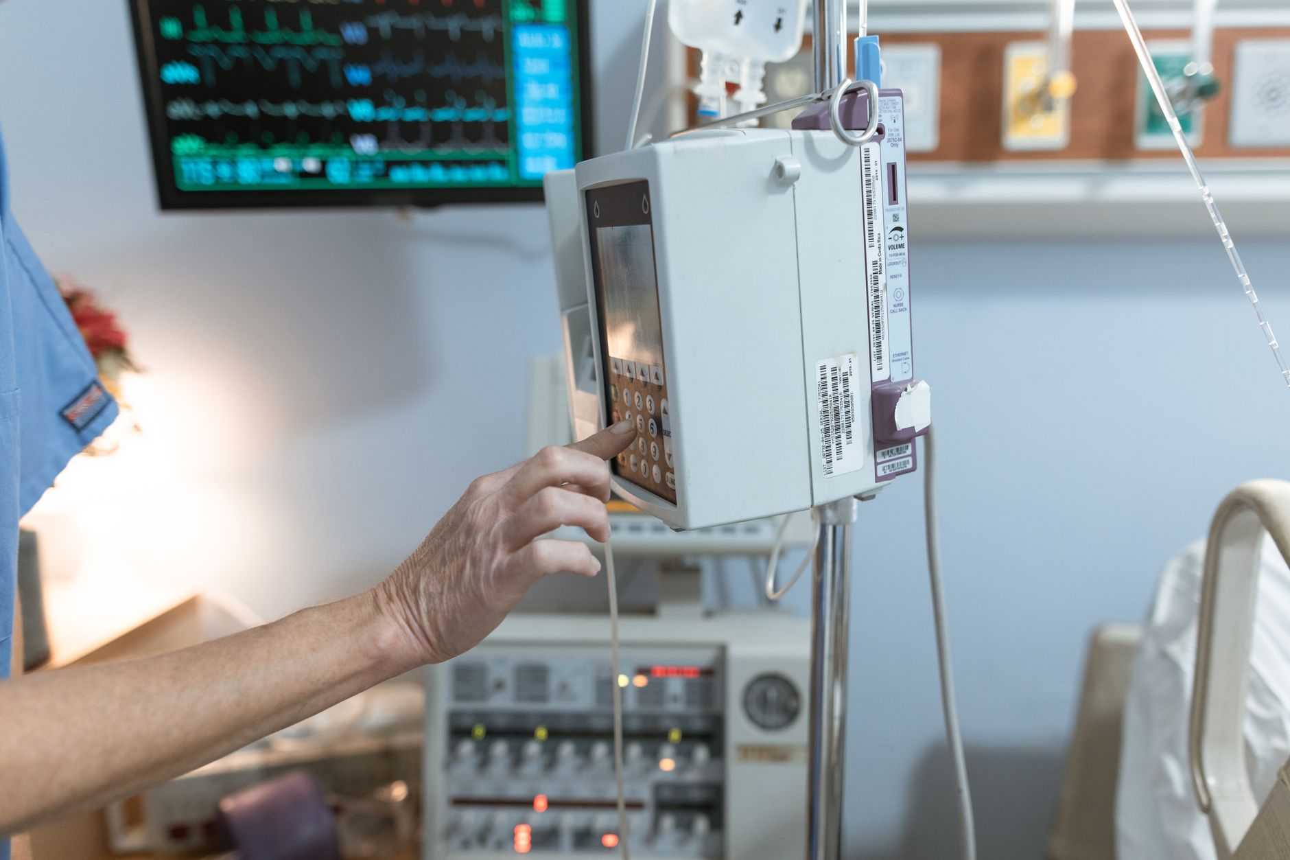 Tecnologia medica avanzata in ospedale