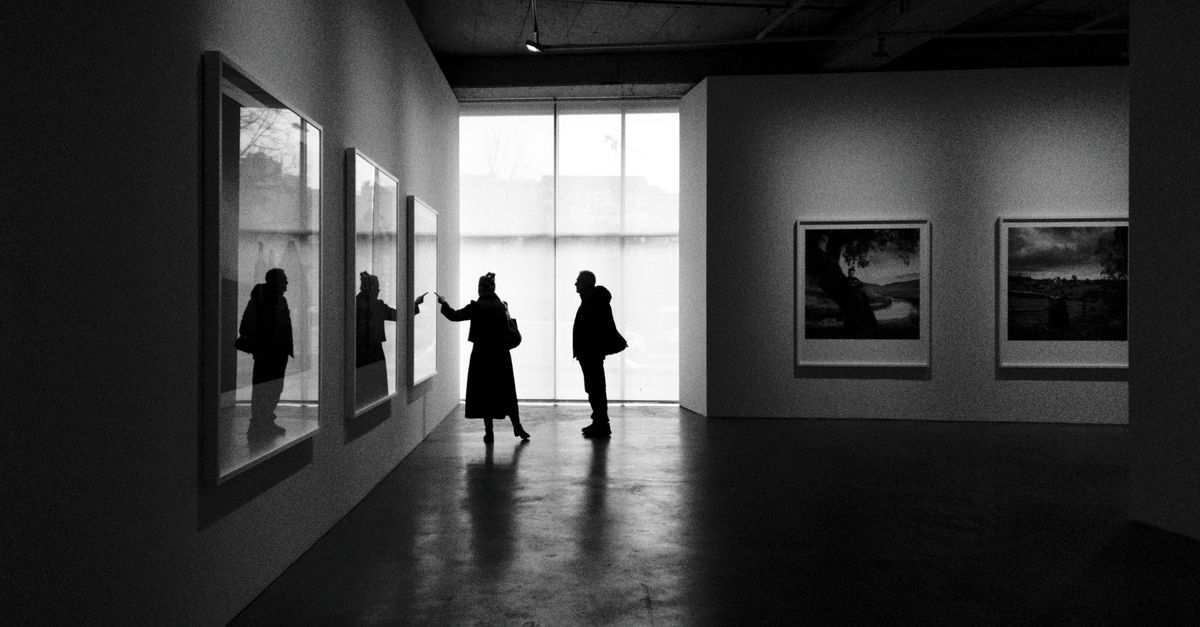 Sala espositiva di un museo d'arte moderna (4)