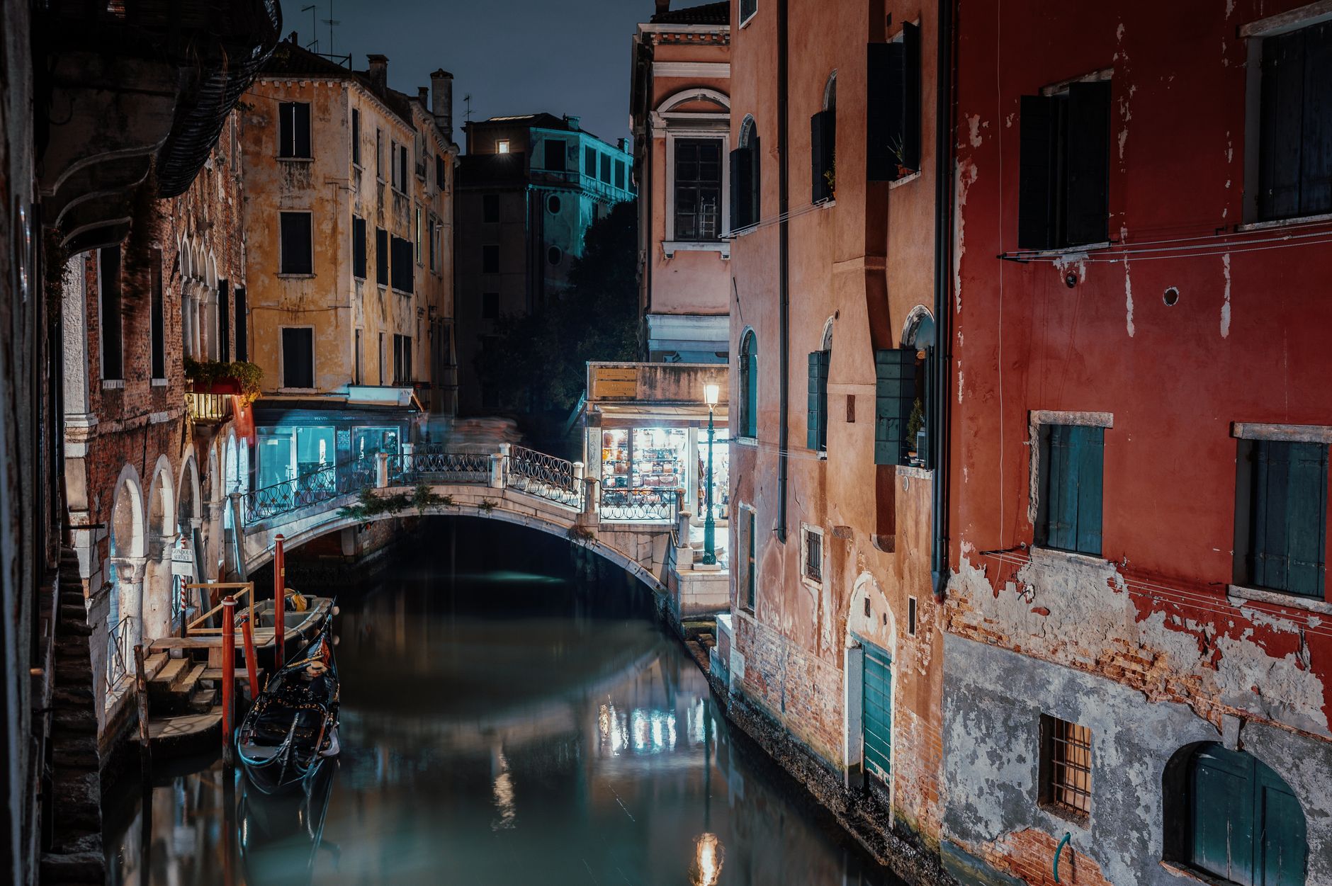 Veduta di Venezia con la laguna