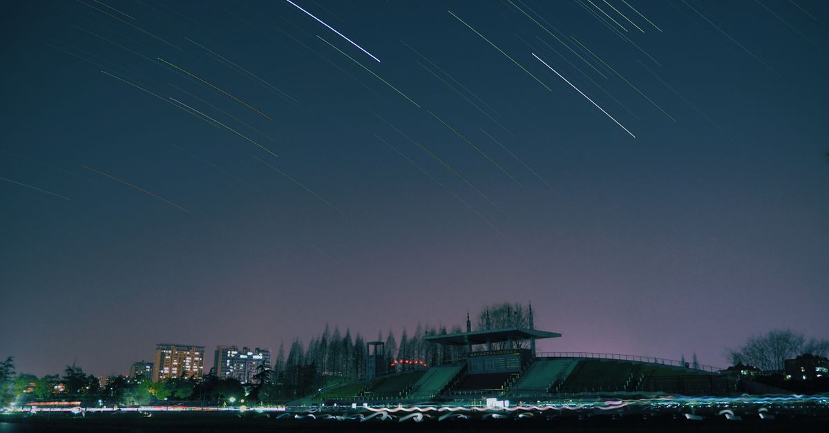 Costellazioni nel cielo notturno