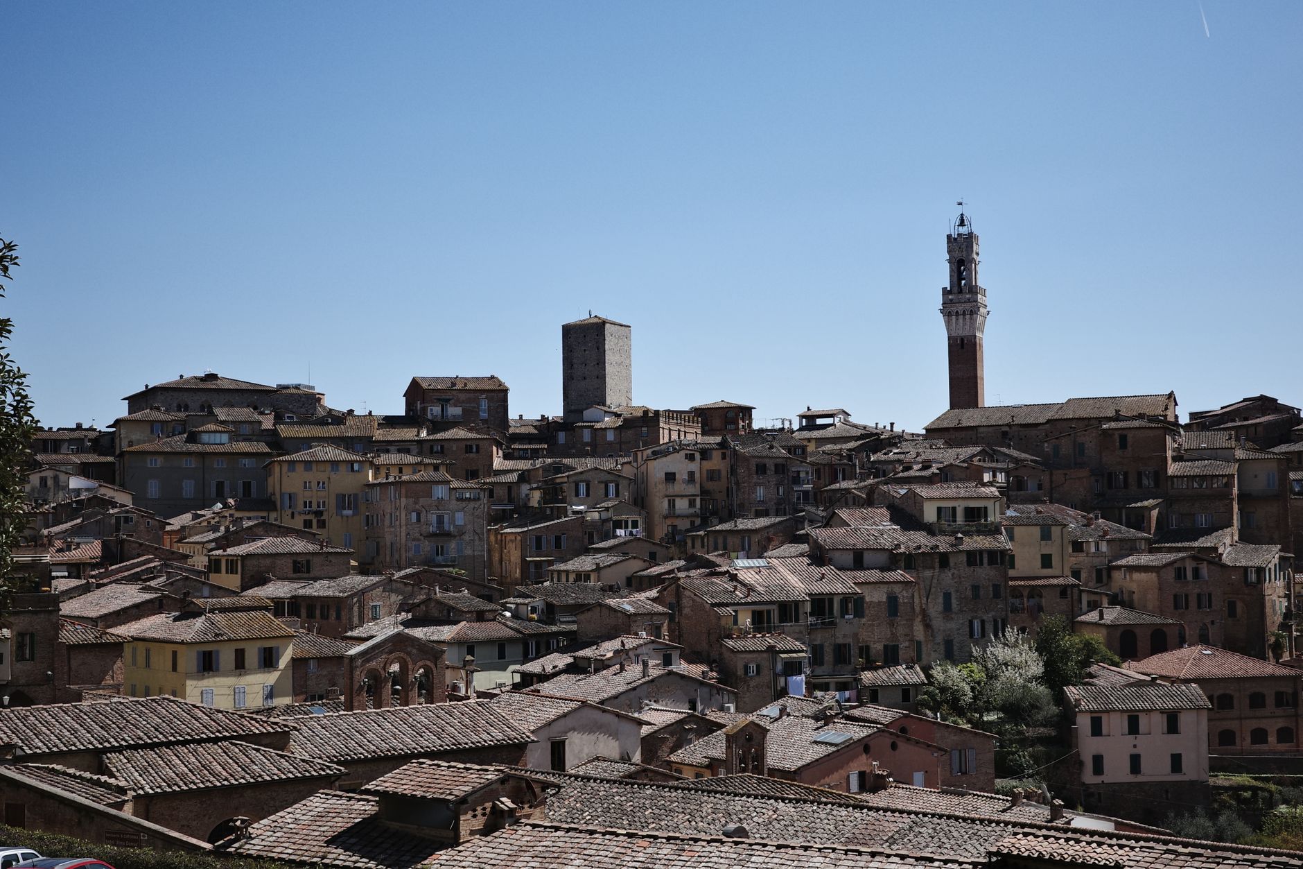 Architettura medievale di una città toscana