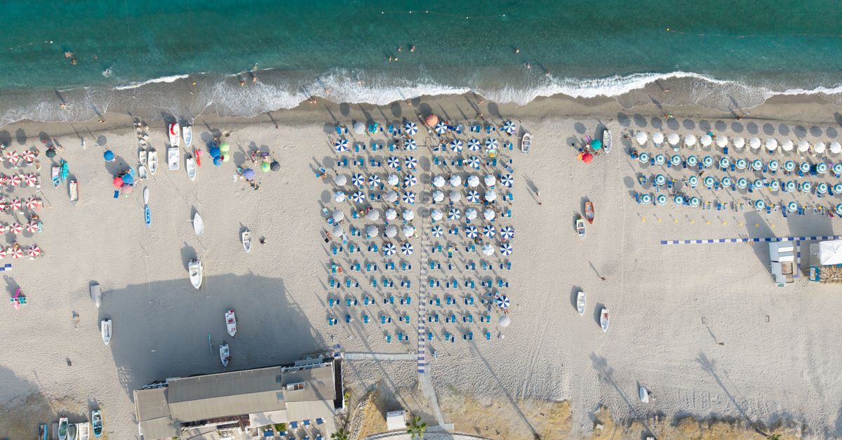 Costa del mar Mediterraneo