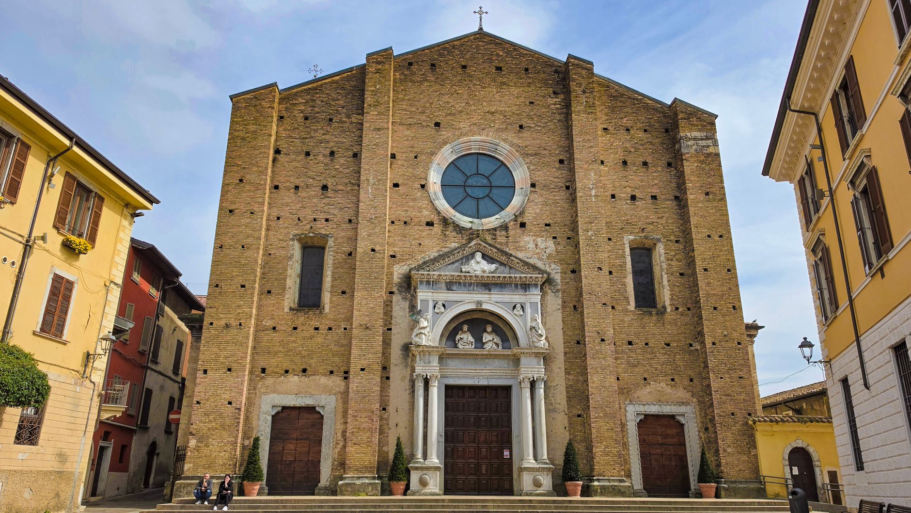 Arte sacra all'interno di una basilica