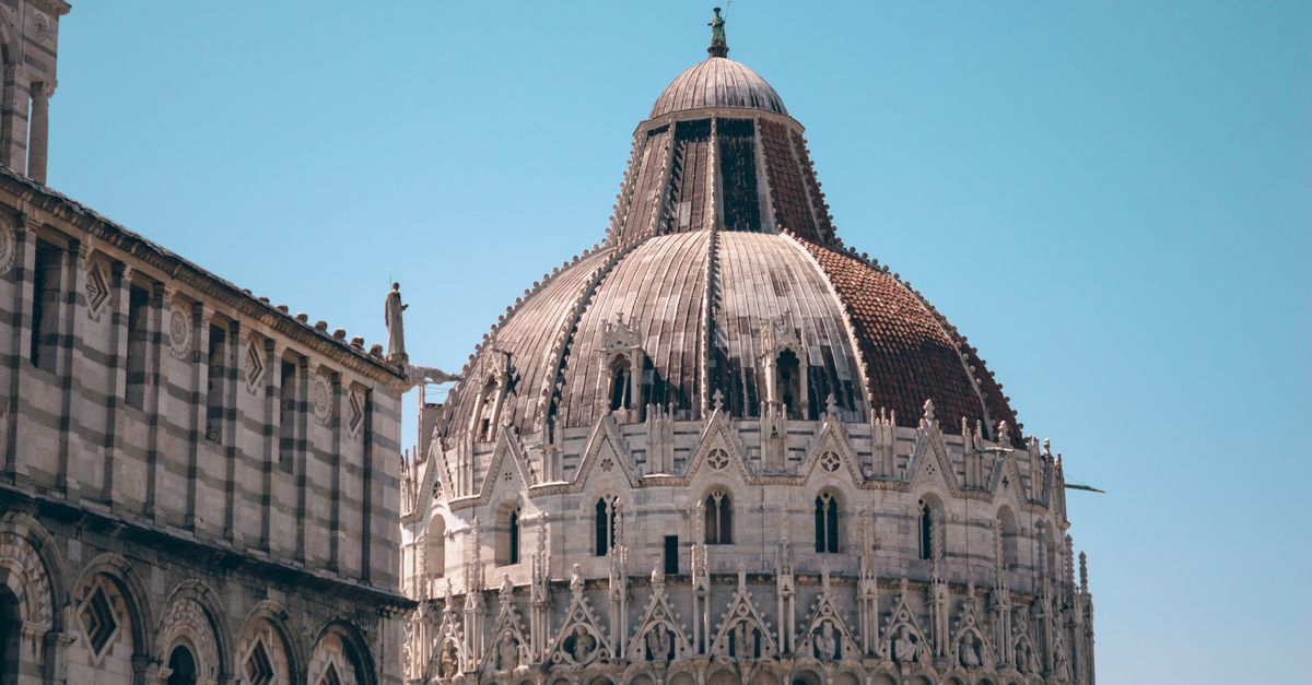 Basilica italiana vista dall'esterno