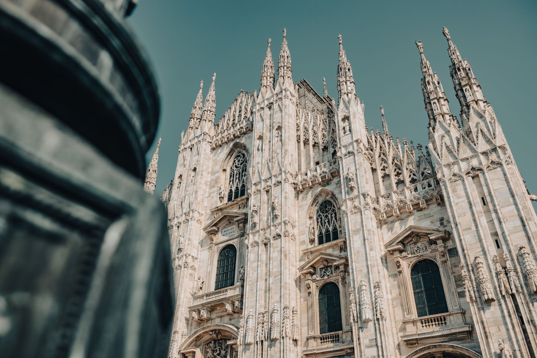 Veduta di una città storica della Toscana
