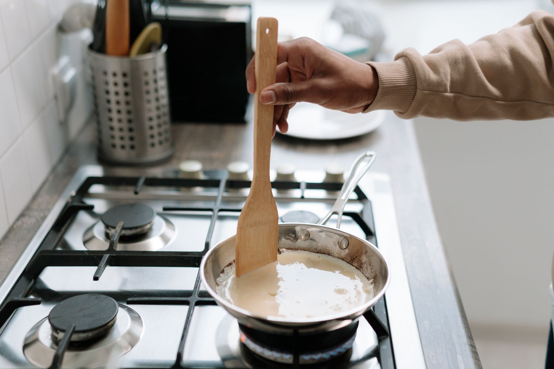 Salsa bianca a base di burro farina e latte