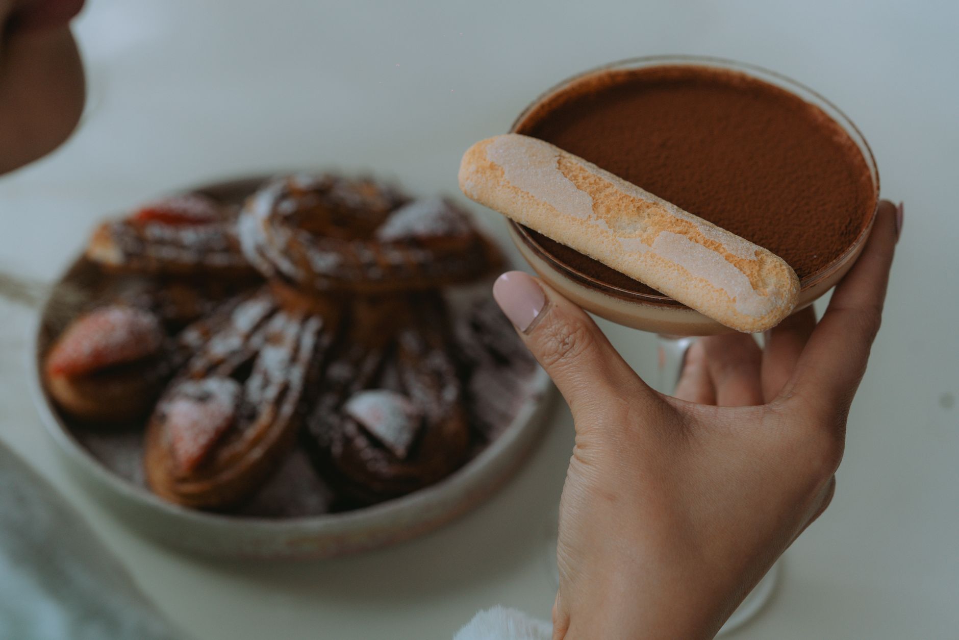 Preparazione dei churros fritti