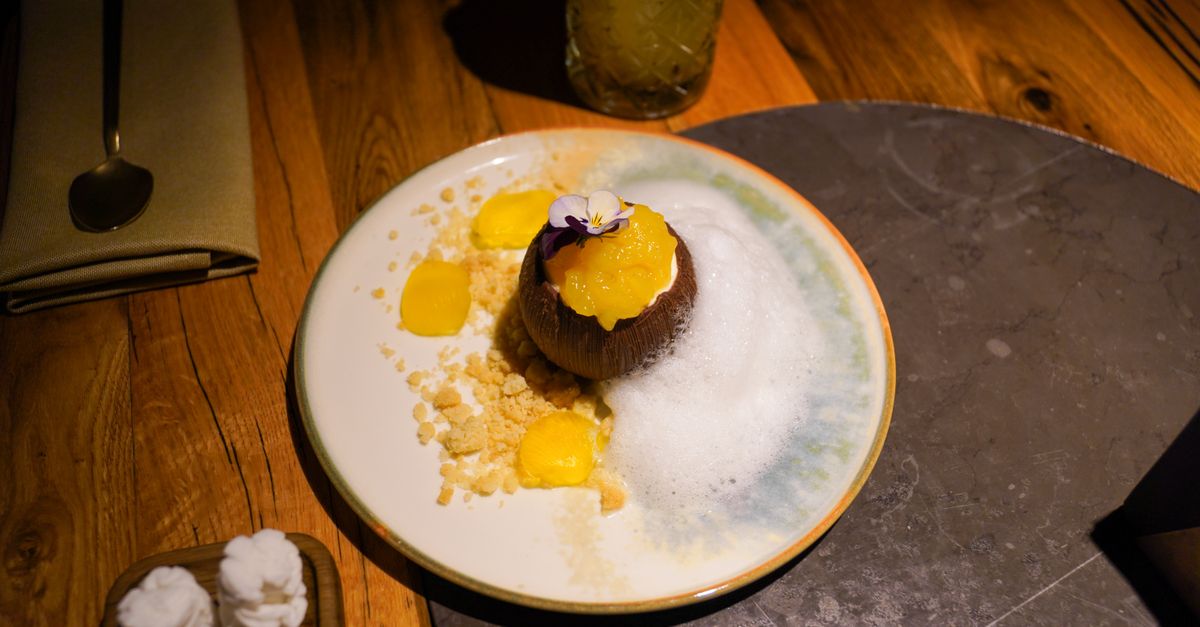 Sorbetto al limone in coppa