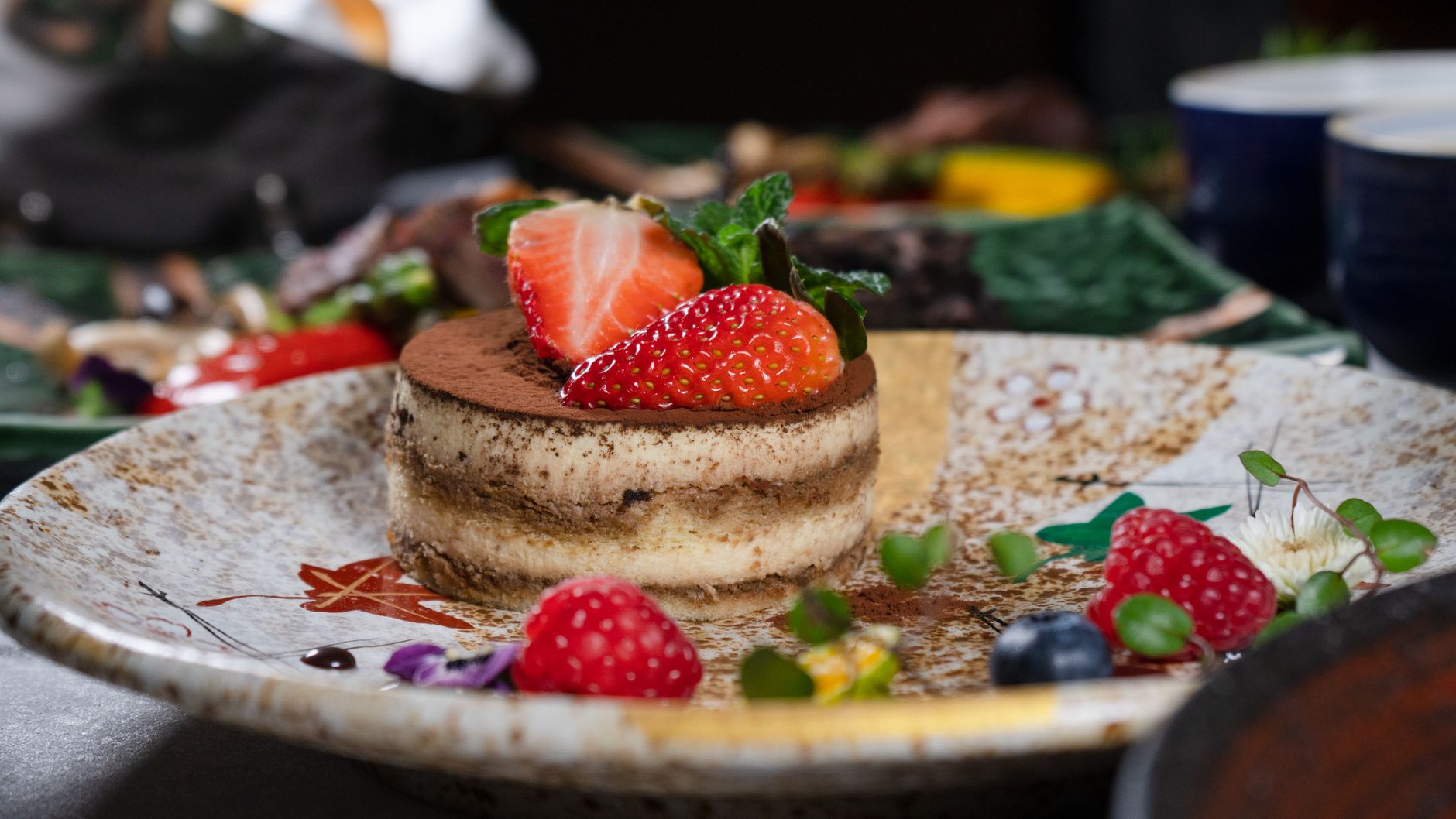 Dolce al mascarpone e caffè tipico della tradizione italiana