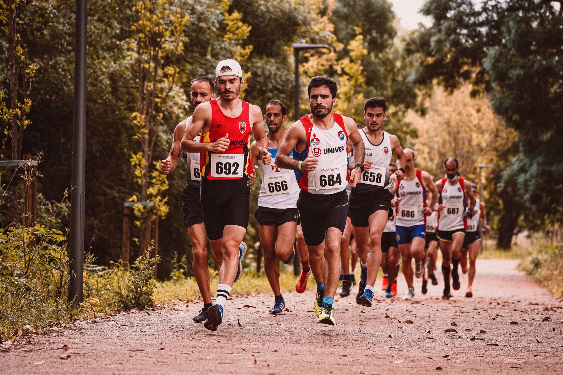 Pista di atletica con corsie per la velocità