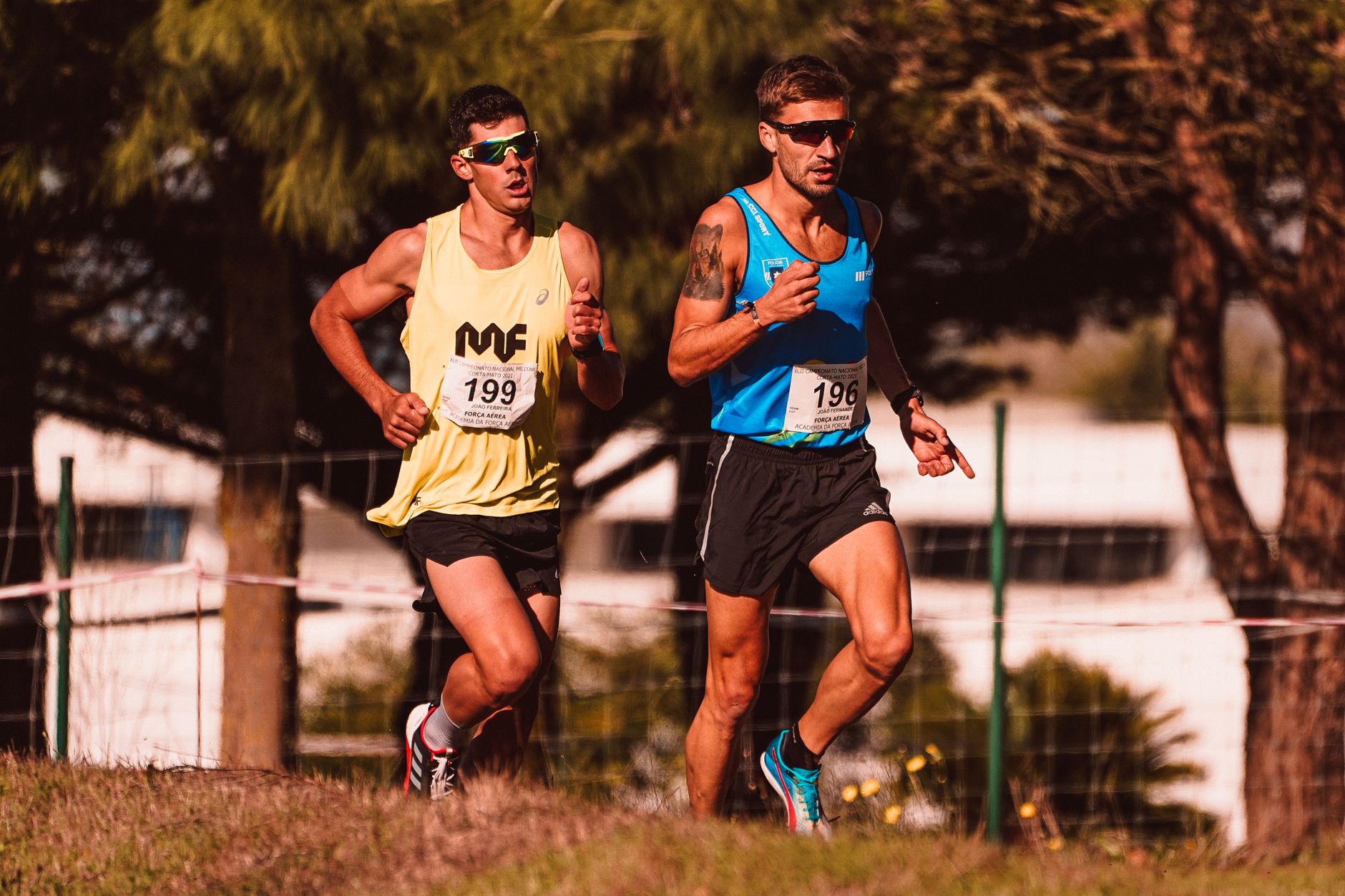 Corsie di una pista di atletica leggera