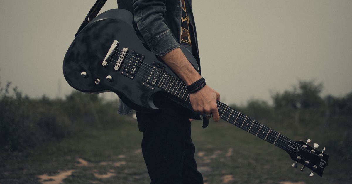 Chitarra elettrica simbolo del rock