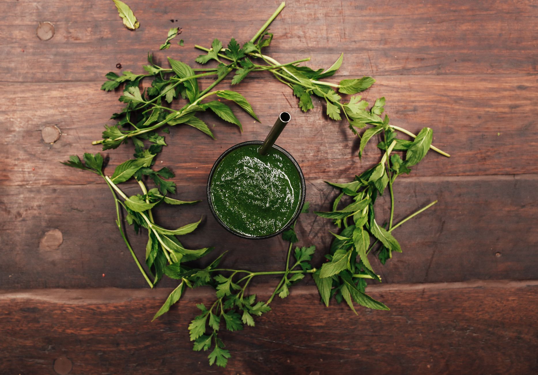 Spirulina e alimenti verdi ricchi di sostanze nutritive