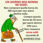 Non comprare quella borsa da 300 euro per non avere dentro nulla...
